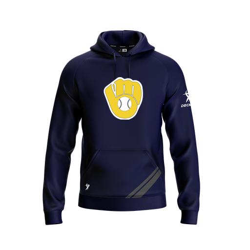 [FOLHSMNV-YXS-LOGO1] Decker Summit Hoodie (Youth XS, Navy, Logo 1)