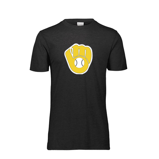 [FTSCUBBK-AS-LOGO1] Decker Men's Tri-Blend T-Shirt - Short Sleeve (Adult S, Black, Logo 1)
