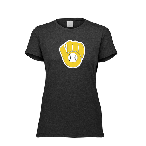 [FTSCUBBK-FAXS-LOGO1] Decker Women's Tri-Blend T-Shirt - Short Sleeve (Female Adult XS, Black, Logo 1)