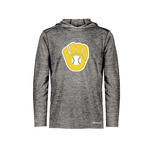 [FOLHCGBK-AS-LOGO1] Decker Men's Charge Hoodie (Adult S, Black, Logo 1)