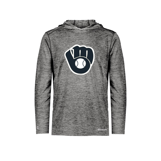 [FOLHCGBK-YS-LOGO2] Decker Youth Charge Hoodie (Youth S, Black, Logo 2)