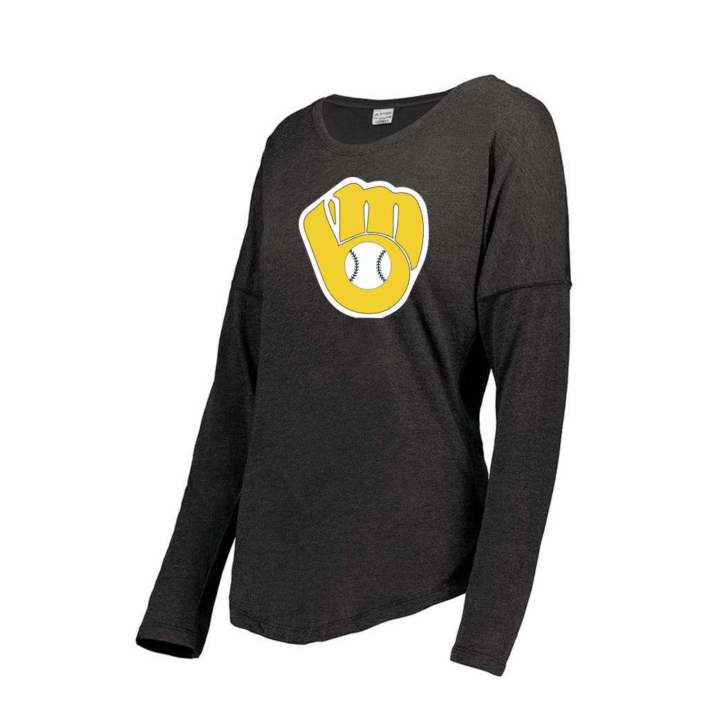 Decker Women's Tri-Blend T-Shirt - Long Sleeve